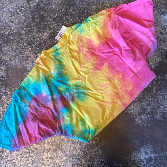 Barbie I Am Kenough Rainbow Tie-Dye T-Shirt 2X - Picture 6 of 8